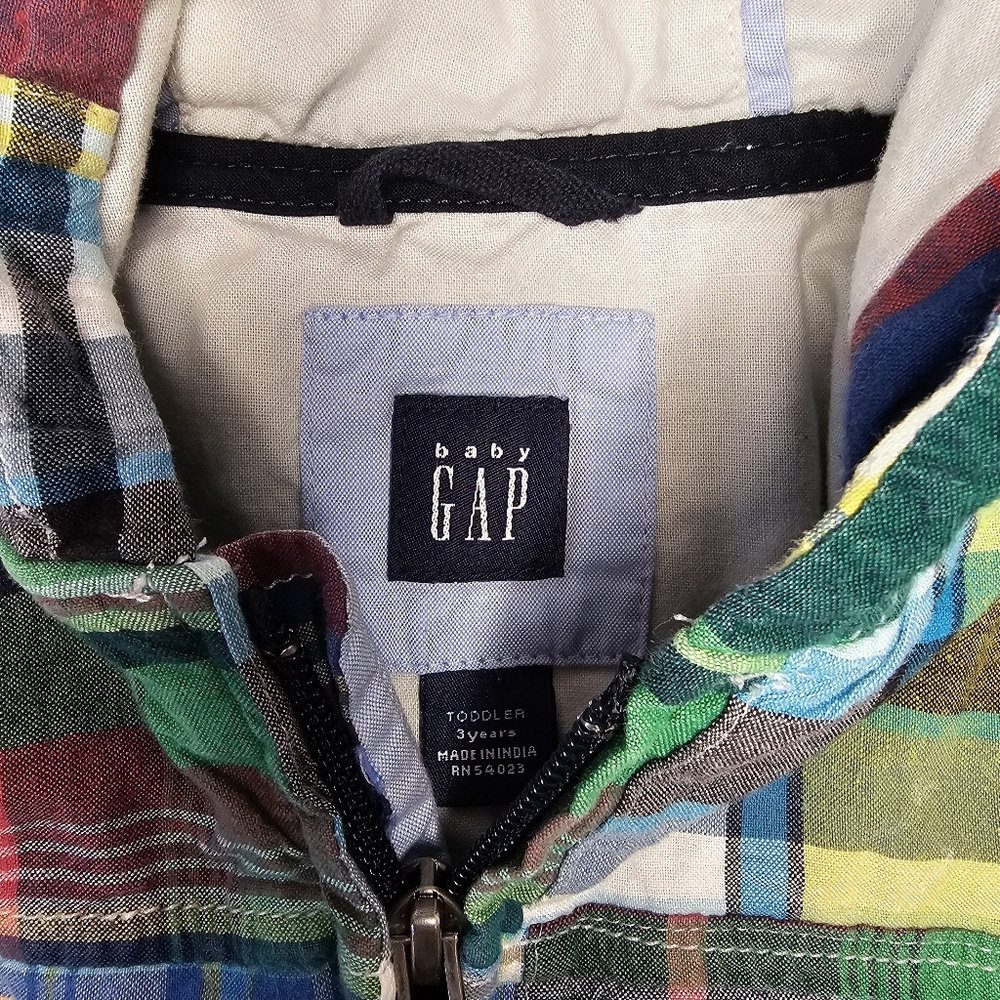 GAP patchwork jacket size 3T - Picture 4 of 5